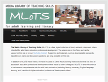 Tablet Screenshot of mlots.org